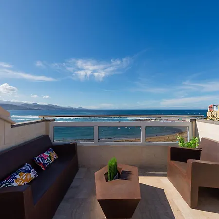Awesome Beachfront Terrace By Canariasgetaway Holiday home