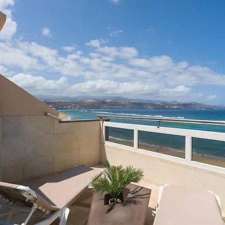 Awesome Beachfront Terrace By Canariasgetaway *