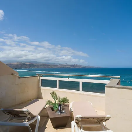 Awesome Beachfront Terrace By Canariasgetaway * Las Palmas de Gran Canaria