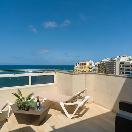 Nyaraló Awesome Beachfront Terrace By Canariasgetaway