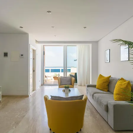 Awesome Beachfront Terrace By Canariasgetaway * 라스팔마스