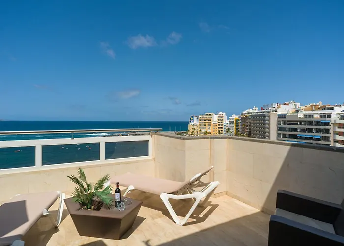 Сasa de vacaciones Awesome Beachfront Terrace By Canariasgetaway