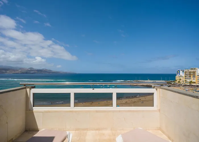 Awesome Beachfront Terrace By Canariasgetaway * Λας Πάλμας ντε Γκραν Κανάρια