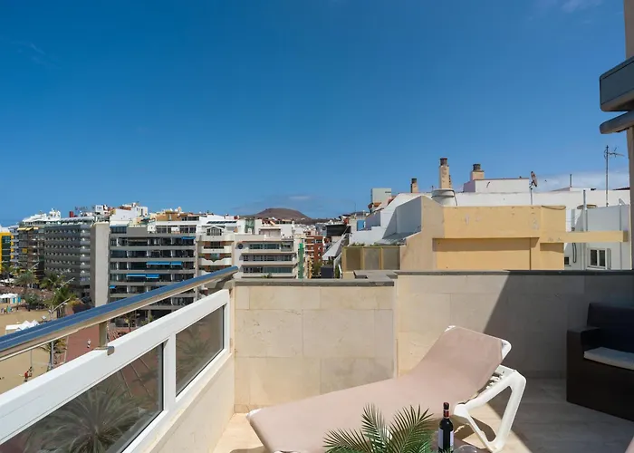 Feriehus Awesome Beachfront Terrace By Canariasgetaway *